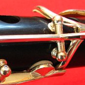 Close up of C-Natural key, B-Flat key, B-Flat lever for right hand ring finger and G-Sharp key