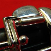 Close up of E-Flat, C-Sharp and C-Natural touchpieces on Foot