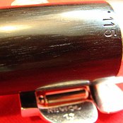 Close up of Serial Number stamp on Foot