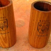 Custom Clarinet Barrels, Honduras Rosewood, different bores and lengths.