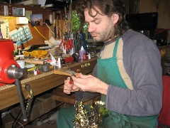 Maurice Reviol in Workshop Waiatarua